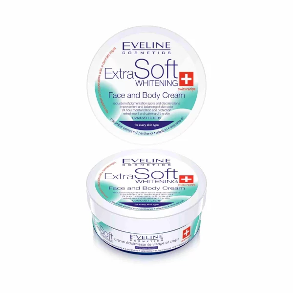 EXTRA SOFT WHITENNING  -  Crème Blanchissante Pour Le Visage Et Le Corps - 200ml