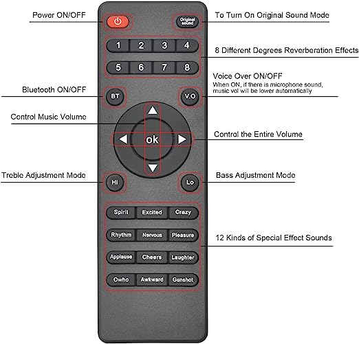 OMIRA Système de microphones de karaoké Bluetooth, 2 Micros portables OTG & Audio & Mix, Smart TV, Home Cinéma, PC – Image 7