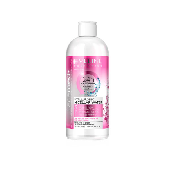 FACEMED+ - Eau Micellaire Hyaluronique 3en1 - 400ml