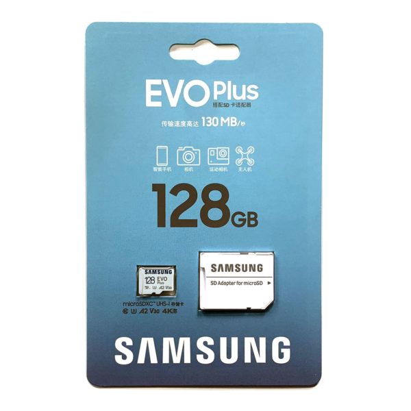 Carte mémoire micro SD Samsung EVO Plus avec adaptateur