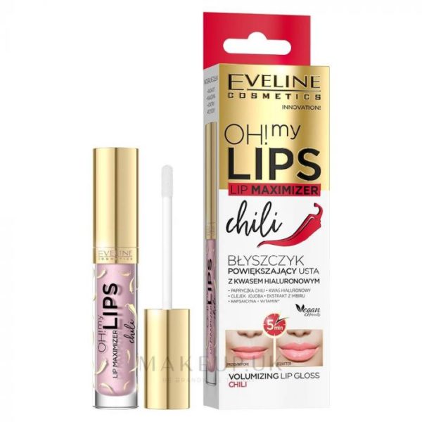 OH! MY LIPS LIPS - Brillant à Lèvres à l'Acide Hyaluronique Pimenté - 4,5ml