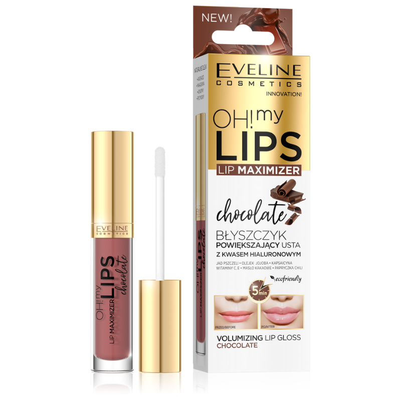 OH! MY LIPS - Gloss Pour Les Lèvres Au Parfum De Piment Et De Chocolat - 4,5ml