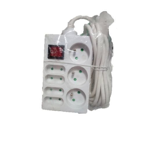 Rallonge Electrique 7 Prises - Blanc