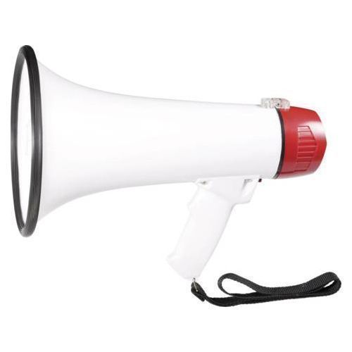 Mégaphone Max - 30w Rechargeable Et Avec Pile - Blanc