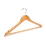 Cintre En Bois Bambou - Lot De 10 Cintres Antiglisse – Image 3