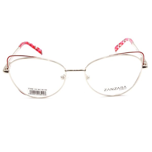 Lunettes de vue Femme Z1958 C3 54-18-142 - Argent/Multicolore