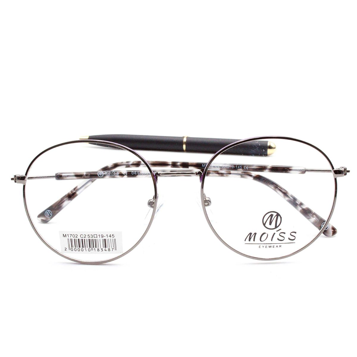 Lunettes de vue M1702 C2 53-19-145 - Argent – Image 2