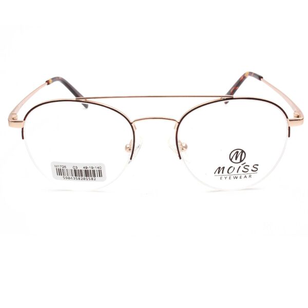 Lunettes de vue M1726 C3 49-19-140 - Or/Multicolore
