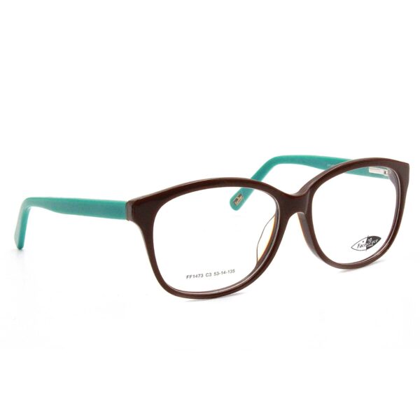 Lunettes de vue FF1473 C3 53-14-135 - Marron/Vert