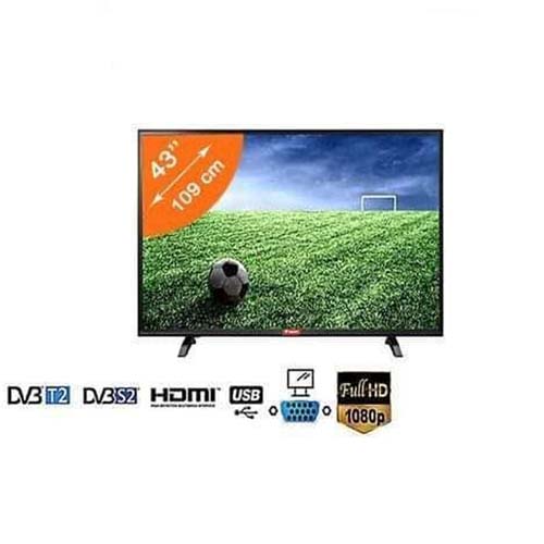 Smart Technologie TV LED - 43" - HDMI - 2 USB - Noir