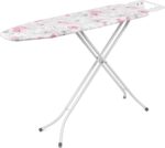 Planche à repasser robuste et portable - Rose Fleurie