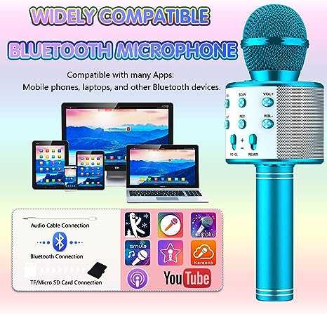 Microphone Sans Fil Bluetooth Pour Enfants – Image 3