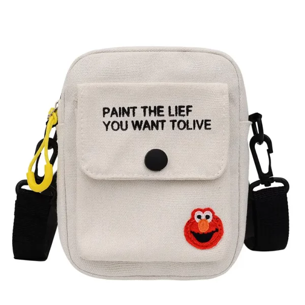 Petit Sac à bandoulière Mignon Messenger - Blanc