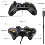 Lot De 2 Manettes Xbox Filaire 360 – Image 2