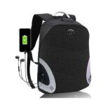 Ecolier Sac A Dos Intelligent Avec USB Port - Antivol - Résistant A L'eau Compatible Ordinateur Portable