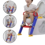 Siège de toilette réglable avec marche – Image 3
