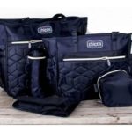 Sac à langer grand format pour bébé - Bleu