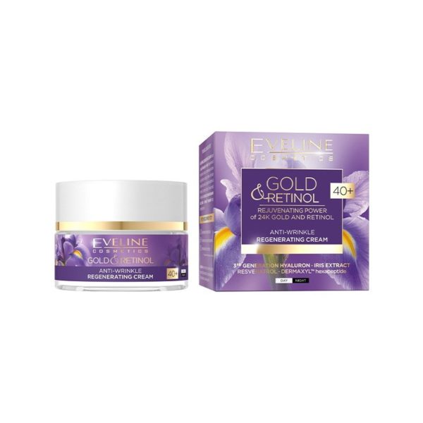 GOLD&RETINOL - Crème Visage 40+ - Pour Jour Et Nuit - 50 ml