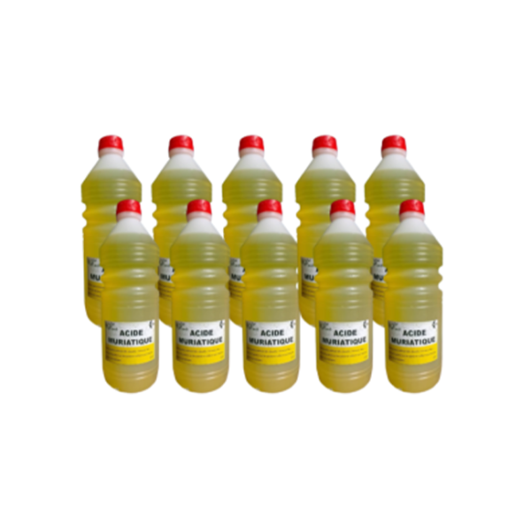 Acide Muriatique  - 1L - 10 Pièces