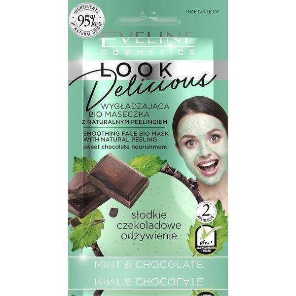 LOOK DELICIOUS - Masque Bio Lissant Pour Le Visage à La menthe Et Au Chocolat