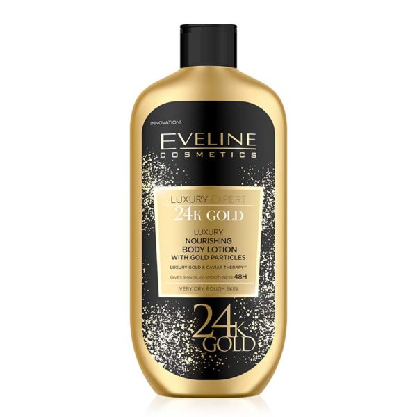 LUXURY EXPERT 24K GOLD - Lait Corporel Nourrissant Aux Particules D'or - 350ml