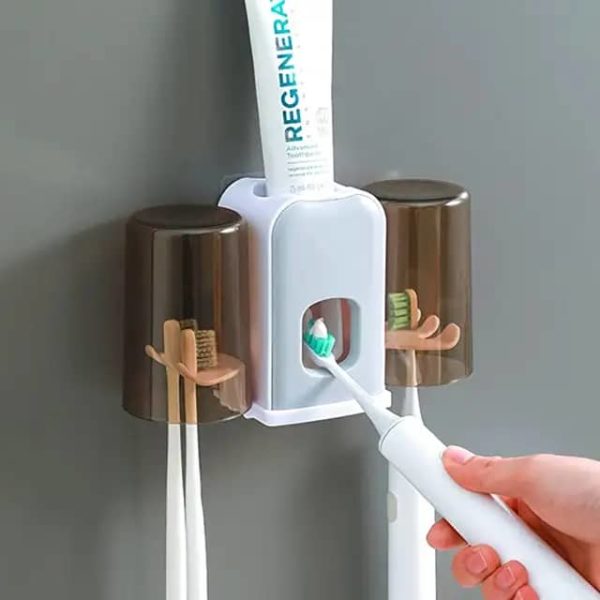 Distributeur De Dentifrice Mural Pour Salle De Bain