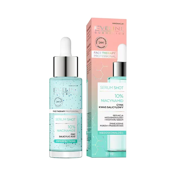 SERUM SHOT - Traitement à base de niacinamide à 10 % pour le visage, le cou et le décolleté