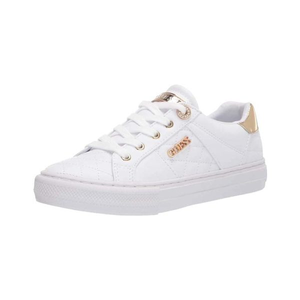 Baskets femme GUESS Loven - Blanc