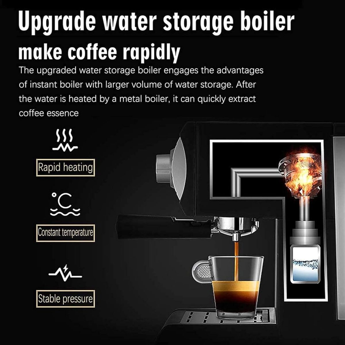 Sonifer - Machine à café à expresso électrique 1.6L – Image 6