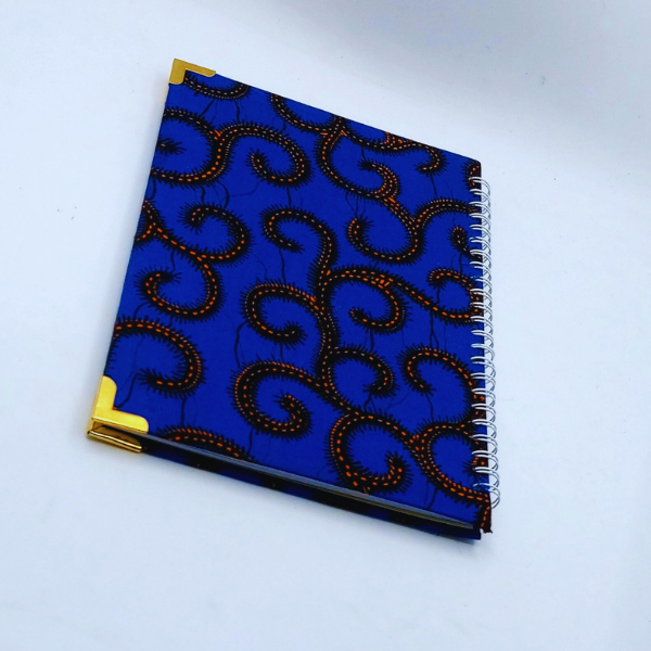 Budget planner à motif pagne - Bleu – Image 4