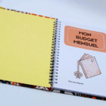 Budget planner à motif pagne - Marron – Image 2