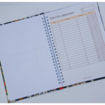 Budget planner à motif pagne - noir – Image 3