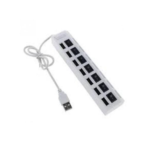 Multi-Port USB 7 En 1 Avec Contact + Clé USB 8Gb Offerte