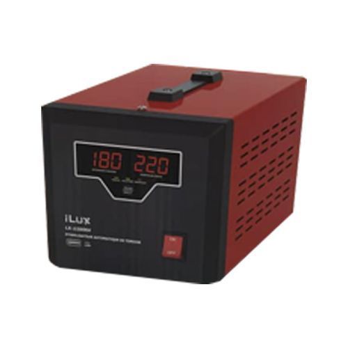 Stabilisateur Automatique Numérique 2000VA - Rouge + Port USB