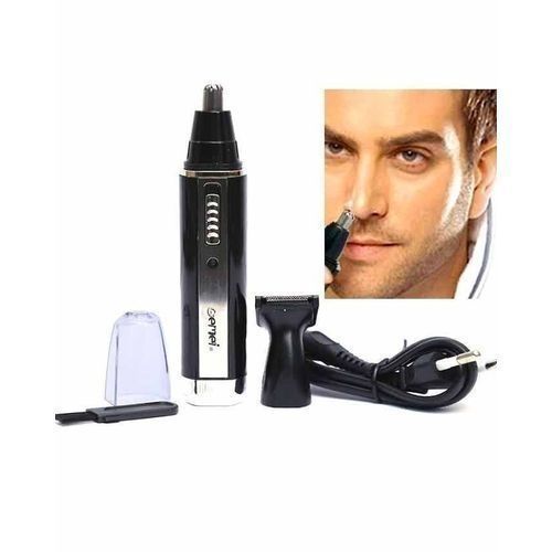 Tondeuse à Barbe Rechargeable 2 EN 1 - GM-3106 - 220-240V-50/60Hz 3W - Noir/Gris