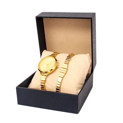 Coffret De Montre Pour Femme - Or