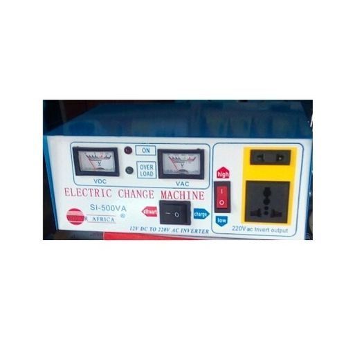 Convertisseur De Courant à Double Fonction 12V En 220V Et 220V En 12V - Puissance 500w - Bleu