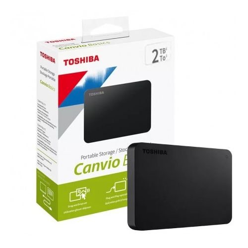 Disque Dur Externe 2To - USB 3.0 - Noir