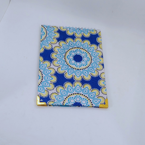Carnet ligné A5 à spiral - Bleu