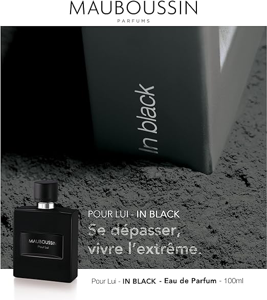 Mauboussin In Black - Eau de Parfum pour Homme - 100ml – Image 2