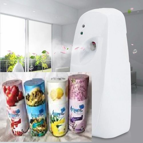 Diffuseur Automatique De Parfum Avec Senteur + 2 Senteurs Offertes + Piles - Blanc