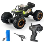 Voiture RC télécommandée tout-terrain à piles 2.4GHZ Cross-country