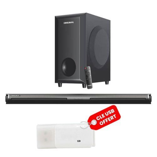 Barre De Son - Bluetooth - Noir + Clé USB