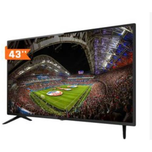 SMART TECHNOLOGY TV LED 43" - FULL HD - STT-4311 - 3xHDM / 2xUSB / VGA - Régulateur De Tension - Décodeur Intégré