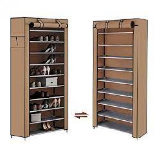 Armoire Meuble A Chaussures Démontable De 10 étagères