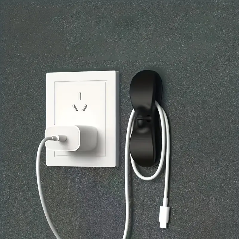 lot de 5 enrouleurs de cordon d'appareil auto-adhésifs – Image 7