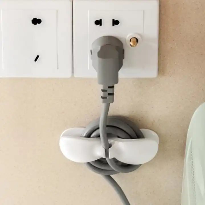 lot de 5 enrouleurs de cordon d'appareil auto-adhésifs – Image 10