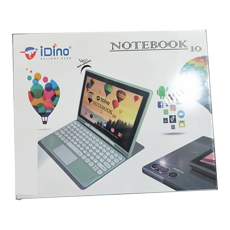Tablette NOTEBOOK 10 avec clavier – 10″ – 8Go/512Go – Bleu