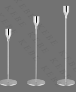 Chandelier de Table en Acier 3Pièces – Image 2