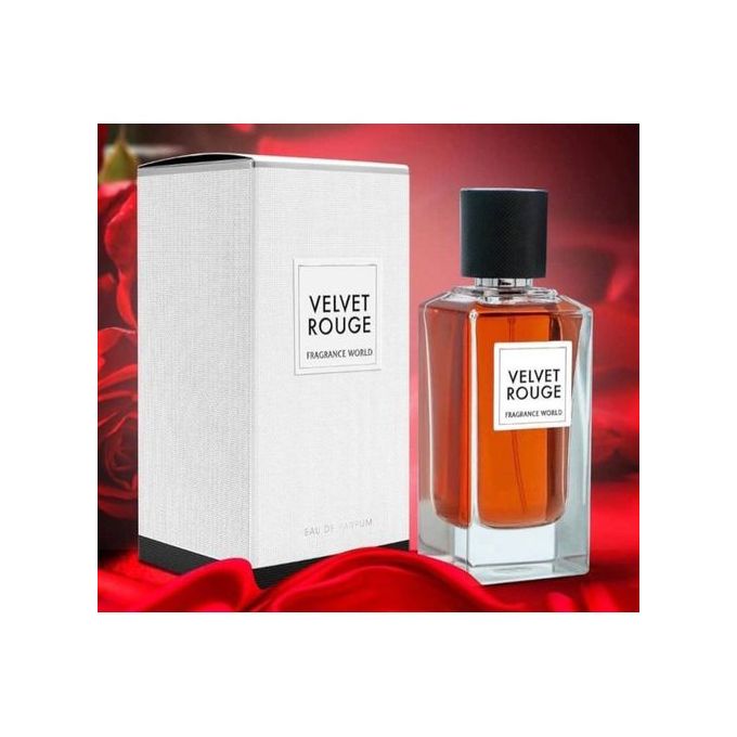 evbnq Velvet Rouge Eau De Parfum Intense Mixte 100ml – Image 1